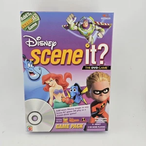 Disney Scene It Game Pack 2006 DVD Trivia Cards Dice Mattel Family Party Game - Picture 1 of 3