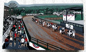 Cavalcade at The Great Frederick Fair Hometowne Collectables 2001 MD Wood Block - Picture 1 of 3