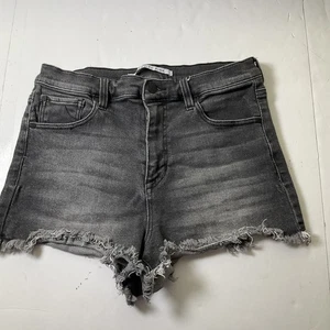 CELEBRITY PINK Denim Short Womens Black Sz-28 #479 - Picture 1 of 14
