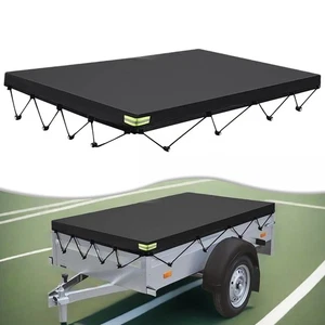 Heavy Duty Waterproof Trailer Tarpaulin with Custom Fit and Reflective Strips - Picture 1 of 12
