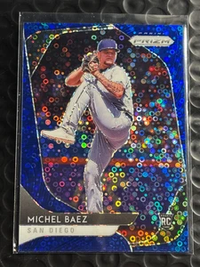 2020 Panini Prizm /199 Michel Baez #90 Blue Disco Prizm (RC) - Picture 1 of 2