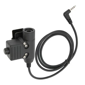 U94 PTT Zestaw słuchawkowy Adapter Mikrofon gardło Słuchawki z U94 PTT dla 1 dopasowania - Zdjęcie 1 z 22