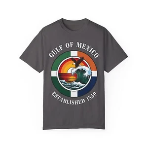 Retro Gulf of Mexico T-Shirt, Comfort Colors shirt, Mexican Pride, Anti-maga - Picture 1 of 55
