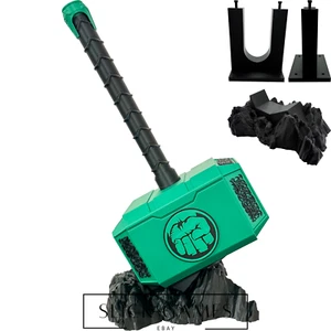 Hulk Hammer #1 Mjolnir Thors Hammer | 3D gedruckte Fan Art - Bild 1 von 6