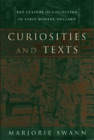 Marjorie Swann Curiosities And Texts Relie Material Texts