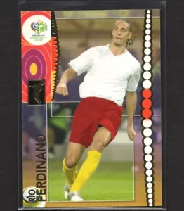 RIO FERDINAND 2006 Panini World Cup Soccer Card ENGLAND #89 PSA - Picture 1 of 2