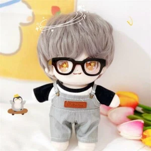 Parrucca per bambola di peluche 20 cm parrucche per capelli cosplay per bambole figure peluche anello per capelli gratuito - Foto 1 di 26