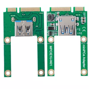 MSATA To USB Conversion Card Mini PCI-E Expansion Converter Adapter USB2.0 M AUS - Picture 1 of 7