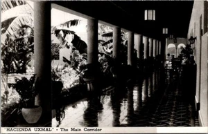 Postal HACIENDA UXMAL Corredor Principal MÉXICO RPPC - Imagen 1 de 2