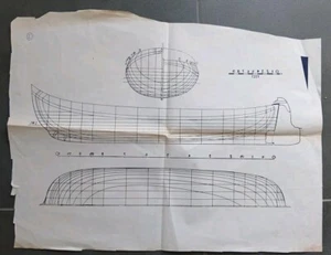 Bauplan Spantenriß Nr.2 Segelschiff Gebraucht - Bild 1 von 1