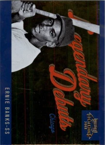 Playoff Contenders Legendary Debuts #14 2011 Ernie Banks - casi nuevo-como nuevo - Imagen 1 de 2