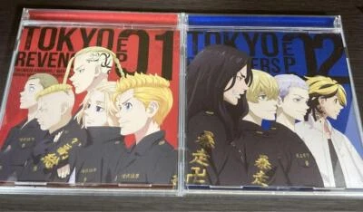 Tokyo Revengers EP 01 02 TV Anime Character Song Vol.1 & 2 CD from Japan - Image 1 of 4
