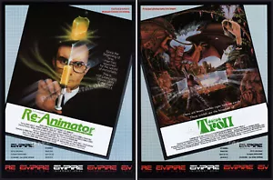 RE-ANIMATOR / TROLL - Original 1985 Trade AD / Poster _ Jeffrey Combs Charles Band - Bild 1 von 3