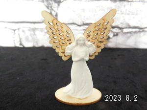 Deko-Engel/Keramik/Holz/ - Bild 1 von 4