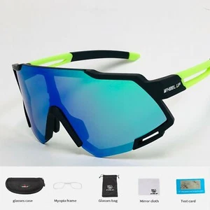 Cycling Polarized Sunglasses Outdoor Sports Running MTB Bike Glasses Mirror Lens - Picture 1 of 23
