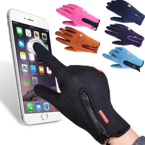 Winter Gloves Cold Weather Waterproof Snow Warm Thermal Glove Touchscreen Finger - Picture 1 of 16