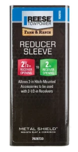 Reese Towpower 7028733 Towing Receiver Reducer Adapter/Class V/From 2-1/2" to 2" - Picture 1 of 6