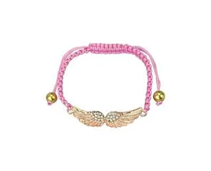 Schutzengel Armband rosevergoldet in rosa - Bild 1 von 1