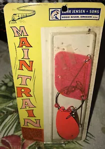 Luhr Jensen Main Train Trolling Rig DayGlo Orange - Picture 1 of 7