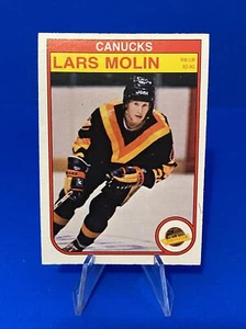 1982-83 O-Pee-Chee Lars Molin Rookie Card #353 Vancouver Canucks Nice Card - Picture 1 of 2