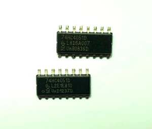 74HC4051D 4051 8-channel analog multiplexer SOIC-16 Genuine NXP part x 2 pcs - Foto 1 di 1