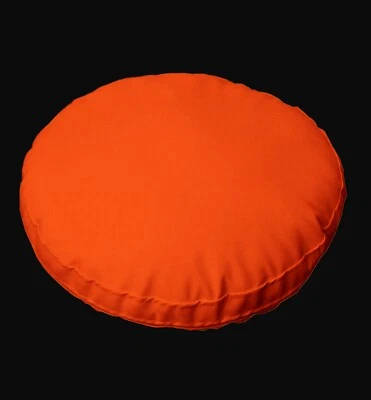 pc511r Orange Round Water Proof PVC/PU Thick Mattresses Cushion Cover Custom Siz - Image 1 of 4