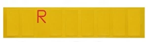 Targa Ripetitrice Provvisoria per Rimorchi Carrelli Alluminio 480x110mm C98071 - Foto 1 di 4