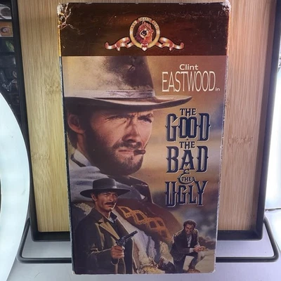 The Good, the Bad and the Ugly (VHS, 1966, 2-Tape Set) Clint Eastwood, Western - Image 1 of 4