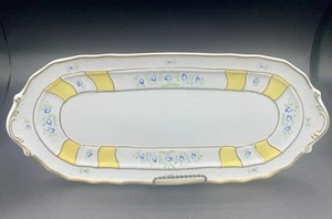 Pannónia Collection Hollohaza Hungary Handpainted Ceramic Serving Platter - Picture 1 of 11