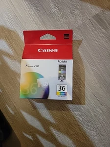 New Genuine Canon PIXMA 36 Chromalife 100 CLI-36 / 4 Color Ink Cartridge - Picture 1 of 1