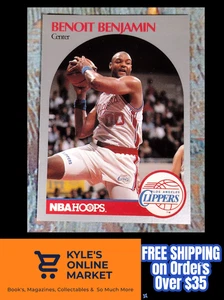 Benoit Benjamin NBA Hoops 1990 Los Angeles Clippers #142 - Picture 1 of 5