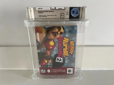 Ready 2 Rumble Boxing: Round 2 (N64, Nintendo 64) WATA 9.6 A++ New Sealed Graded - Image 1 of 4