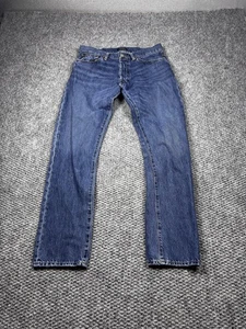 Polo Ralph Lauren Jeans Mens 30x30 Blue Straight Leg Denim Button Fly Classic - Picture 1 of 10