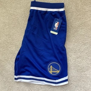 Golden State Warriors NBA Shorts L Large Blue New With Tags - Picture 1 of 11