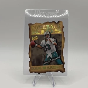 1997 Fleer Ultra Comeback Kids #1 Dan Marino DIE CUT Rare Miami Dolphins MINT - Picture 1 of 2