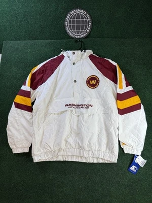 Chaqueta con Capucha Washington Football Starter Thursday Night Media Cremallera Para Hombre Talla XL Foto 1 de 4