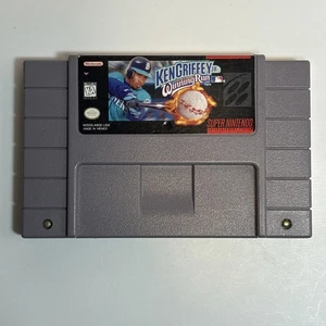 Ken Griffey Jr.'s Winning Run (Super Nintendo, SNES 1996) nur Cartridge - Bild 1 von 4