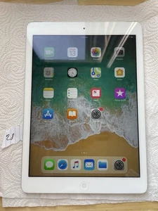 Apple iPad Air 9.7" A1475 32GB White WiFi+Cellular (Good Condition) - Imagen 1 de 4