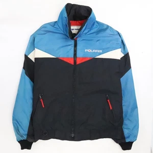 Vintage Polaris Snowmobile Racing Jacket Size XL Tall - Picture 1 of 16