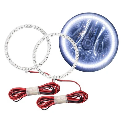 LED Fog Light Halo Ring Lights Blue For 2001-2004 Nissan Frontier Foto 1 de 4