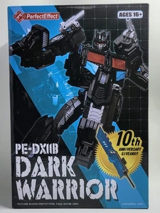 Perfect Effect PE-DX11B Dark Warrior Transformer Figure, New In Box - Picture 1 of 3
