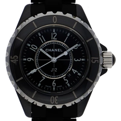 RELOJ CHANEL H0681 J12 negro CE/caucho QZ Foto 1 de 4