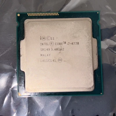 Intel Core i7-4770k processor CPU (GRADE B+) - Image 1 of 2