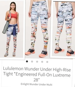 NEW Lululemon size 6 Wunder Under HighRise Tight Engineered Full-On Luxtreme 28" - Picture 1 of 7