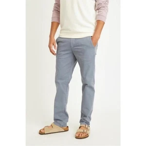 MARINE LAYER saturday pant - slim fit in china blue size L - Picture 1 of 12