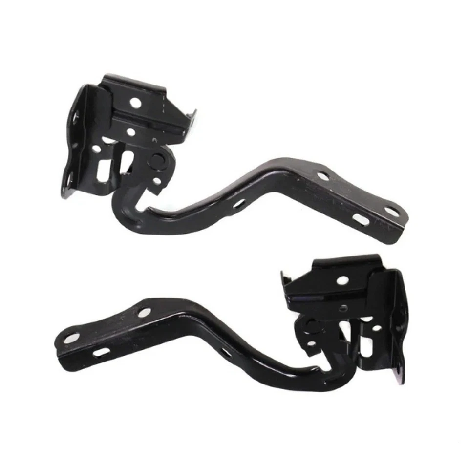 For TOYOTA PRIUS V 2012-2018 Hood Hinge Black Steel Set Of 2 Front Left & Right Foto 1 de 3