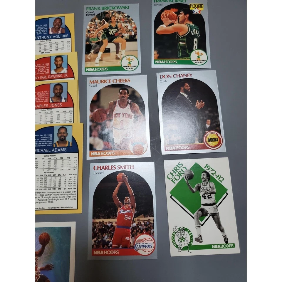 38 Vintage Baseball Basketball Football Trading Cards Lot Assorted Players - Изображение 1 из 4
