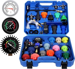 31PCS Coolant Pressure Tester Kit,Radiator and Vacuum Refill...  - Picture 1 of 8