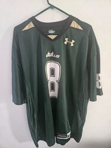 USF Bulls Football Jersey Under Armour Mens Size XL - Picture 1 of 6