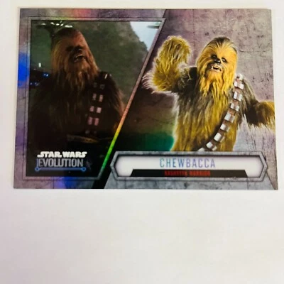 2016 Star Wars Evolution Base Card #55 Chewbacca: Kashyyyk Warrior - Image 1 of 2